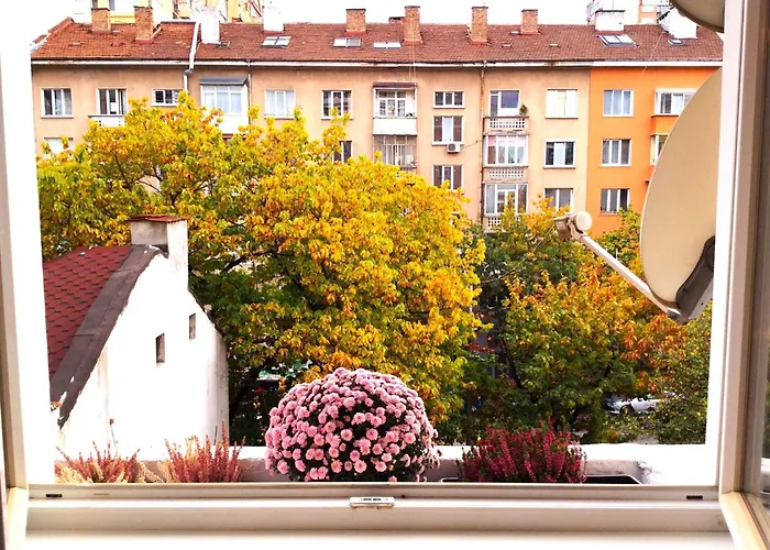 Center Chic - Separate Kitchen And Balcony アパート ソフィア